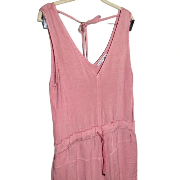 Young Fabulous and Broke Jumpsuit Women’s Small Pink Alex Casual Lounge Linen - Picture 3 of 9